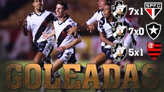 Goleadas do Vasco que entraram para a história. parte1