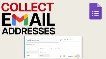 Hoe u e-mailadressen verzamelt in Google Formulieren