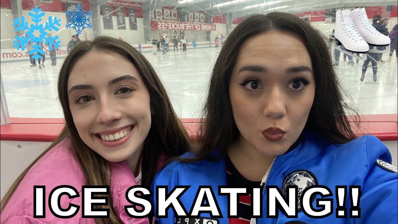 WE (try to) ICE SKATE! YouTube