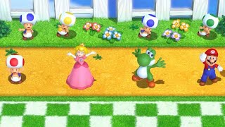 Mario Party 10 Coin Challenge Toad Vs Peach Vs Yoshi Vs Mario Master Difficulty