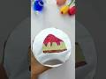 Satisfying drawing cheesecake with cherry jam 🍰🍒 #drawing #satisfying #asmr #relaxing #art