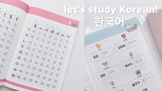 a weekend studying Korean | beginner resources and apps :) screenshot 4