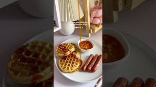 Easter Breakfast 🧇  #thatgirl #easter #breakfastideas #wafflesrecipe #aesthetic #asmr #cleangirl