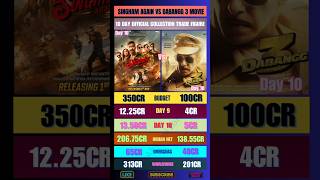 Singham again vs Dabangg 3 movie 10 day official collection #shorts #ytshorts #singhamagain