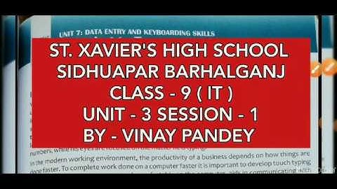 Class 9 information technology