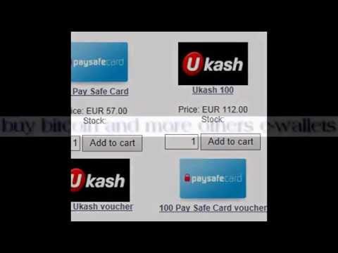 Buy Bitcoin With Credit Card, PAYPAL, Ukash