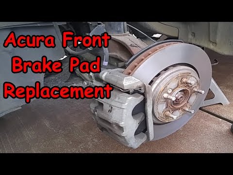 Acura MDX Front Brake Pads & Rotors Replacement