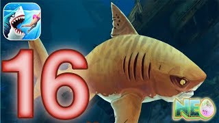 Hungry Shark World: Gameplay Walkthrough Part 16 - Tiger Shark (iOS, Android) screenshot 3
