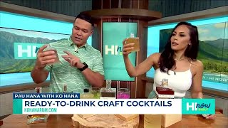 Kō Hana Rum’s variety of ready-to-drink craft cocktails