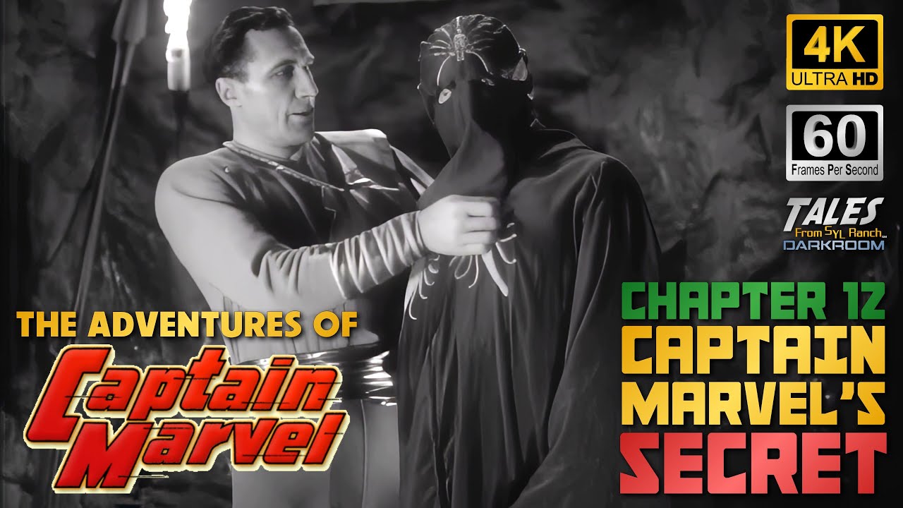THE ADVENTURES OF CAPTAIN MARVEL, CHAPTER 12: Captain Marvel's Secret (Remastered 4K/60fps)  👍 ✅ 🔔