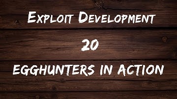Win32 Exploit Development - 20 Solving less buffers with Egghunters