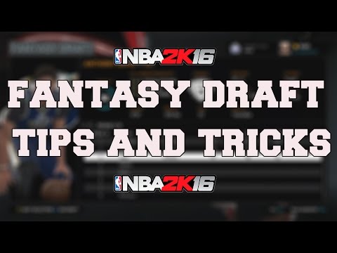 NBA 2K16 MyLeague/MyGM FANTASY DRAFT - HOW TO DRAFT AN AMAZING TEAM!!!