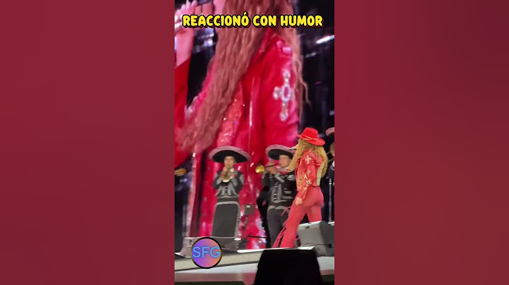 ¡SHAKIRA LO TOMÓ CON HUMOR! 😂 Así reaccionó ante la falla en vivo
