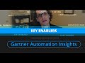 Network automation insights powered by gartner   enablers