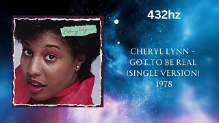Cheryl Lynn - Got To Be Real (single version) (432hz)
