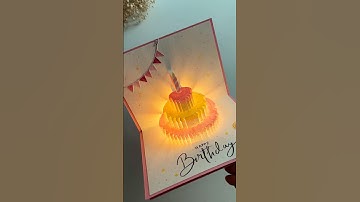 Diy Lightning Birthday card #crafts #diy #handmade #papercrafting #papercrafts #giftideas #birthday