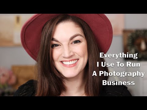 Everything That I Use To Run A Photography Business - SO MANY THINGS!!