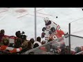 Connor McDavid Confronts Scott Laughton After He Shoots Puck After Whistle
