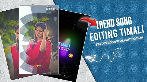 Instagram video editing alight motion full Project | Mahesh Nargava New Timali Status Editing 2024