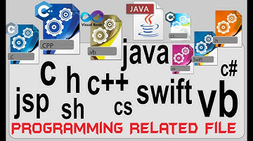 understanding  programming related file standard extension file format