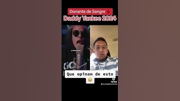 Thumbnail of Que opinan de esto ? Daddy Yankee - Donante de Sangre 🩸#daddyyankee #donantedesangre #evangelista