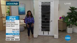 StoreSmith OvertheDoor Shoe Rack