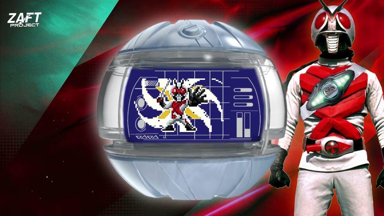Kamen Rider X Capsem Animated Kamen Rider Zeztz Driver Henshin