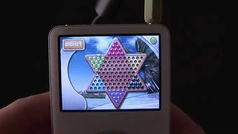 Chinese Checkers for the iPod Clickwheel Video Review