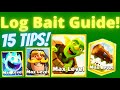 *FULL LOG BAIT GUIDE* - 15 Log Bait Tips for Classic Log Bait, Prince Bait + Tesla Log Bait!