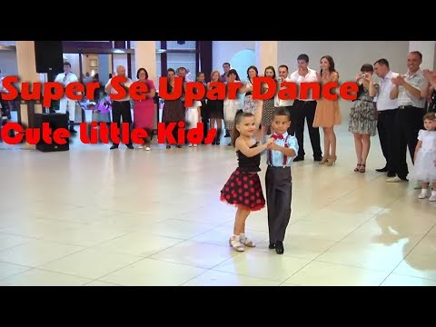 Cute Little Kids Dance At The Wedding