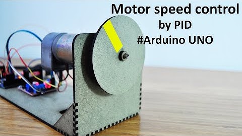 Arduino - DC motor speed control PID