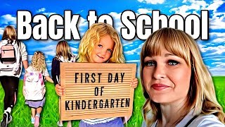 My DAUGHTER Goes to KINDERGARTEN!