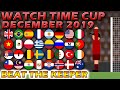 Beat The Keeper Watch Time Cup December 2019