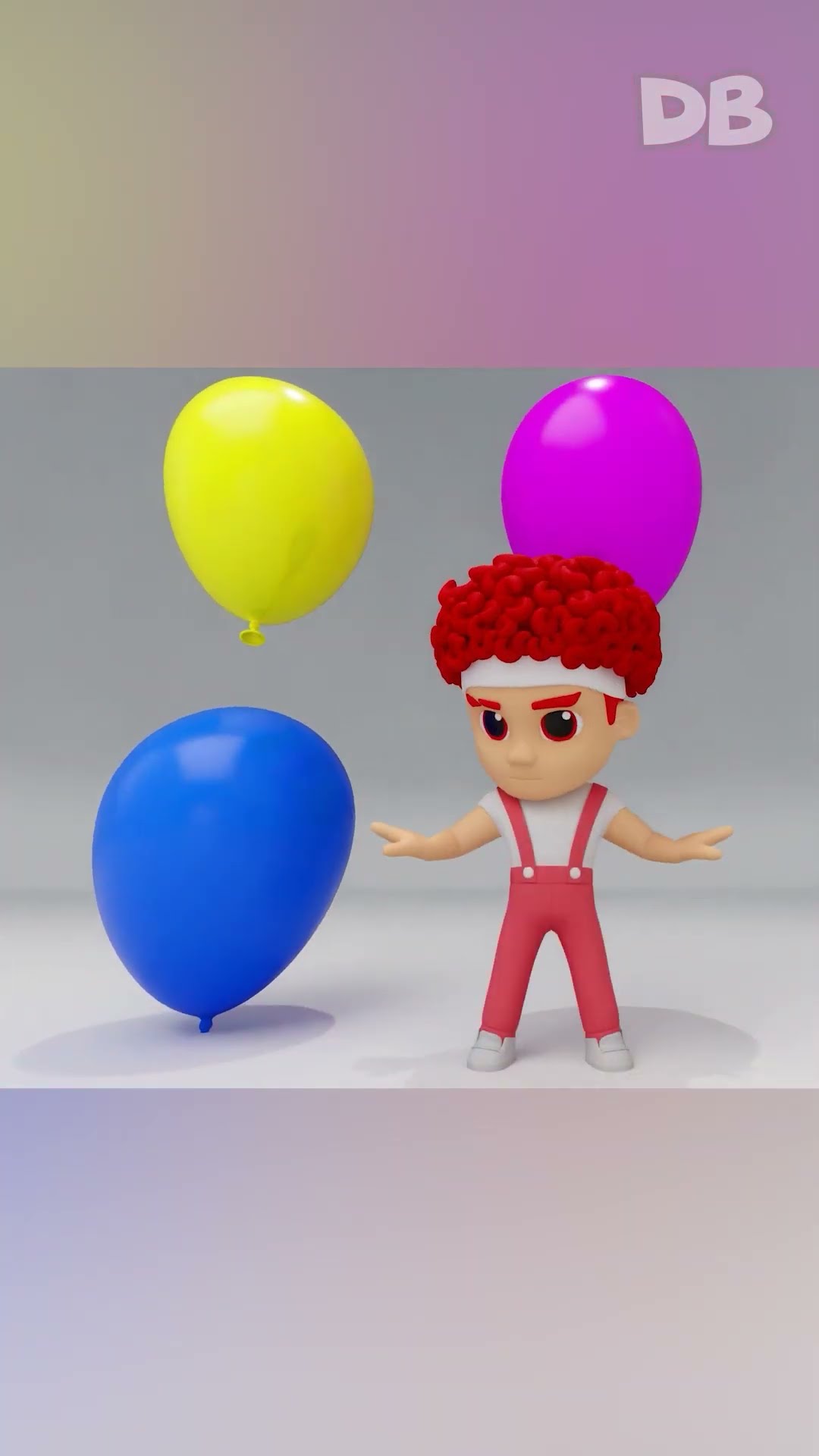 ¡Aprendamos los colores con nuestros divertidos héroes! | D Billions Canciones Infantiles #shorts