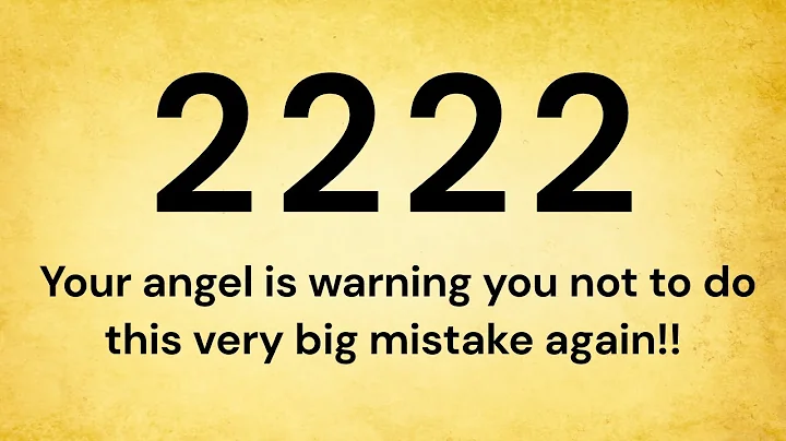 🕊️2222 Your angel is warning you not to do this very big mistake again!!