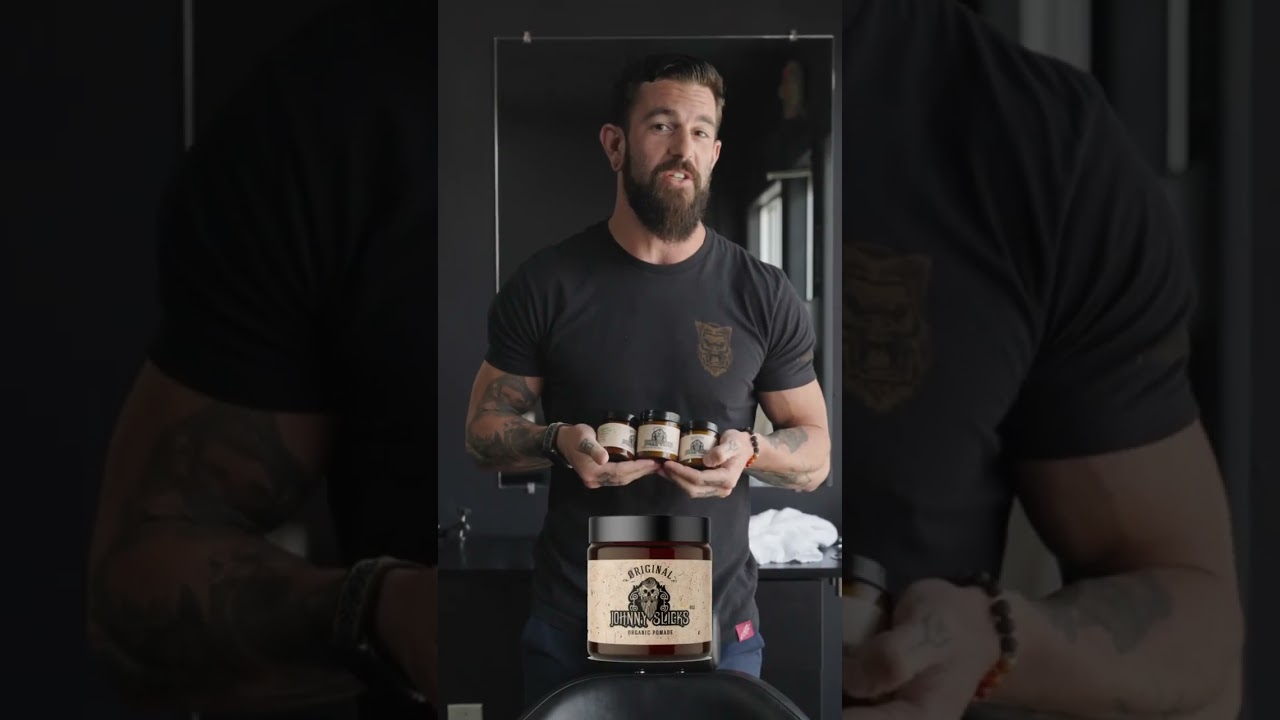 Johnny Slicks Armogan organic oil-based pomade review - my most