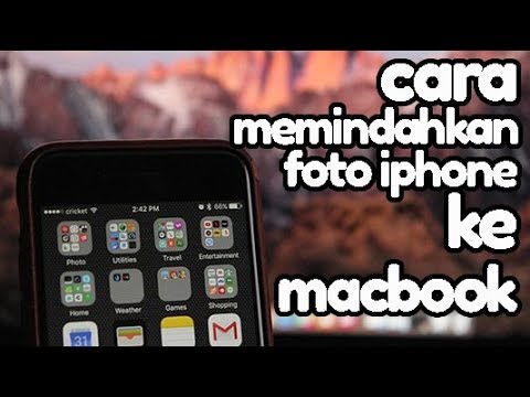 CARA MEMINDAHKAN FOTO IPHONE KE KOPUTER DI MACBOOK ATAU IMAC