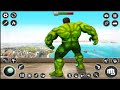Green Hulk Rope Superhero Mission City Game 2026 Part 8 - Android Gameplay