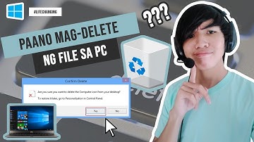 Paano Mag-delete ng File sa Laptop or Computer | How to Delete a File | Full Tutorial