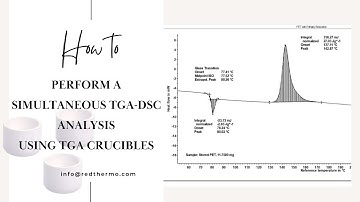 TGA Crucibles丨Perform A Simultaneous TGA-DSC Analysis Using TGA Crucibles丨Thermogravimetric Analysis