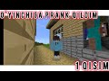 O'yinchiga prank #minecraft @MUXA-MC-1.5K 