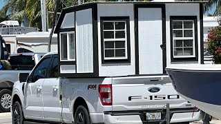 Truck bed camper build final tour