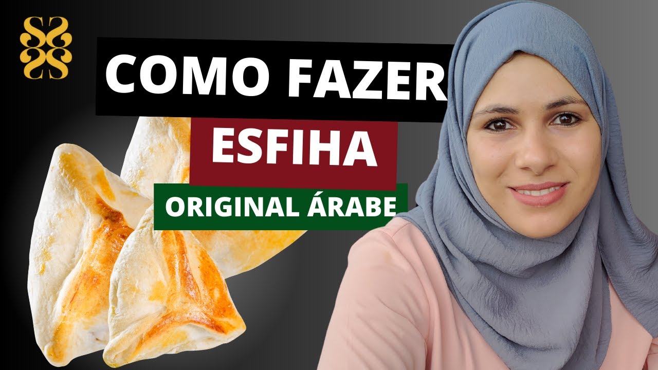 COMO FAZER ESFIHA ORIGINAL ÁRABE