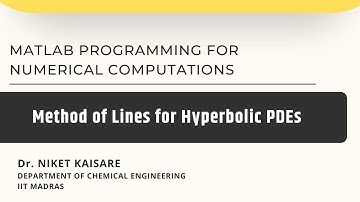 Method of Lines for Hyperbolic PDEs