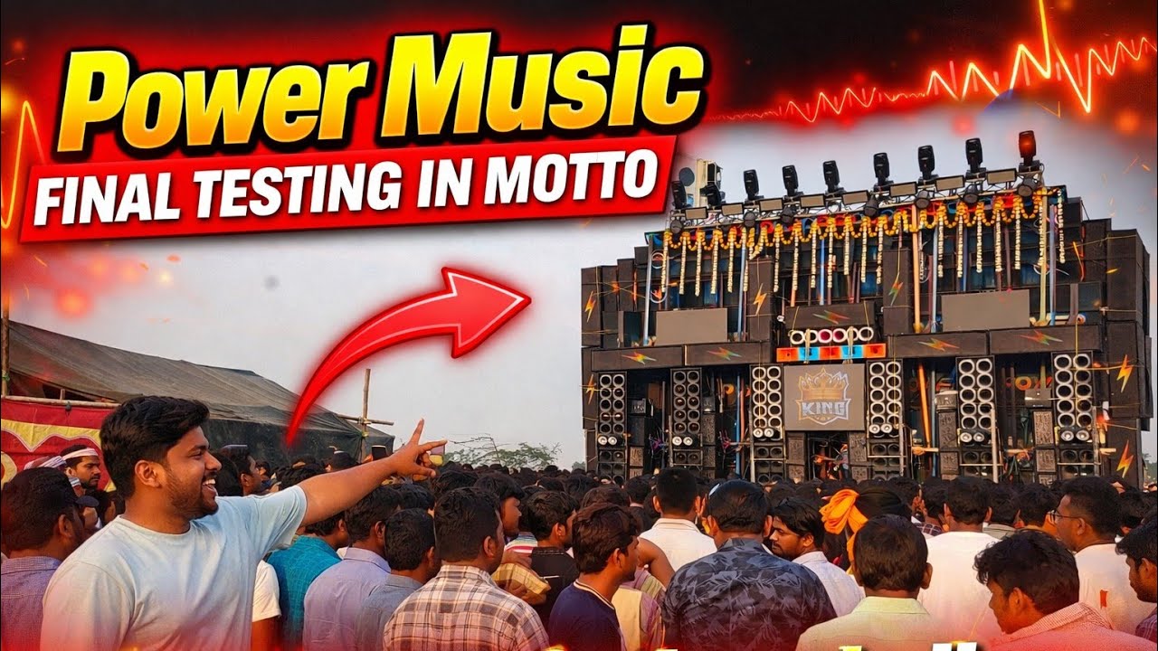 POWER MUSIC KA FAINAL TESTING IN MOTTO MELA@JUSTIN_RAJU_VLOGS