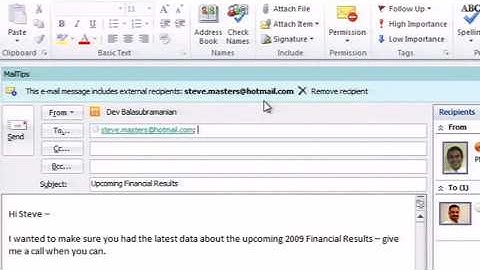 Office 2010 Outlook Features and Use