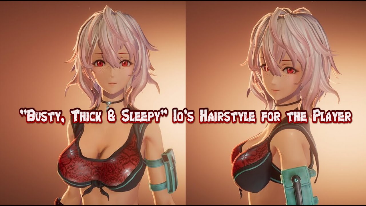 Code Vein Mod Showcase - Adorable Io's alternative Costume + Cruz's Hair  for the Player! 