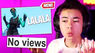 Reacting To Fortnite Videos With 0 VIEWS! (SO UNDERRATED)