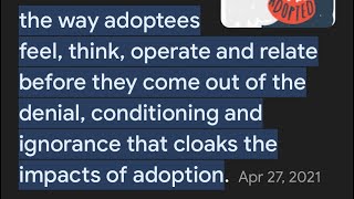 The Adoption Fog Narrative and why it’s next to impossible to realize.