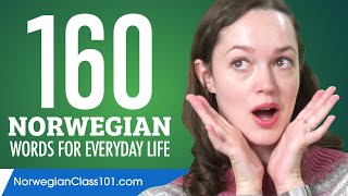 160 Norwegian Words for Everyday Life - Basic Vocabulary #8